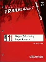 Math Trailblazers: 11 Ways of Subtracting Larger Numbers, Grade 2 0787285587 Book Cover