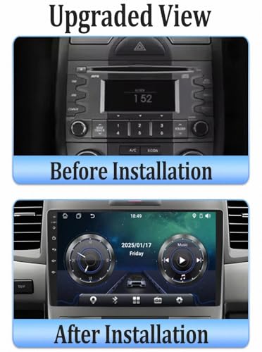 Radio de coche 2 DIN con manos libres Bluetooth para actualizar Kia Soul 2