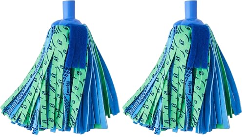 Spontex - Recharge Multi + - Recharge Balai à Franges Multi + - 1 Recharge (Lot de 2)