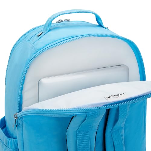 Image of Kipling Women's Seoul Extra Large 17 inch Laptop Backpack, Durable, Roomy with Padded Shoulder Straps, Built-In Protective Sleeve