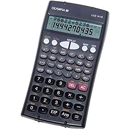 Olympia LCD8110 Calculatrice scientifique Bleu