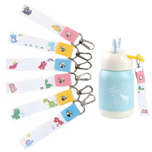 JchEnye Etiquetas con Nombre Personalizadas para niños   Juego de 6 para identificar a los más pequeños en Mochilas y Botellas de Agua.