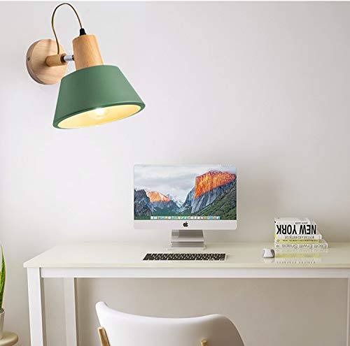 White Flower Wall Sconce For Bedroom Nordic Modern Milk Glass Wall - View #7