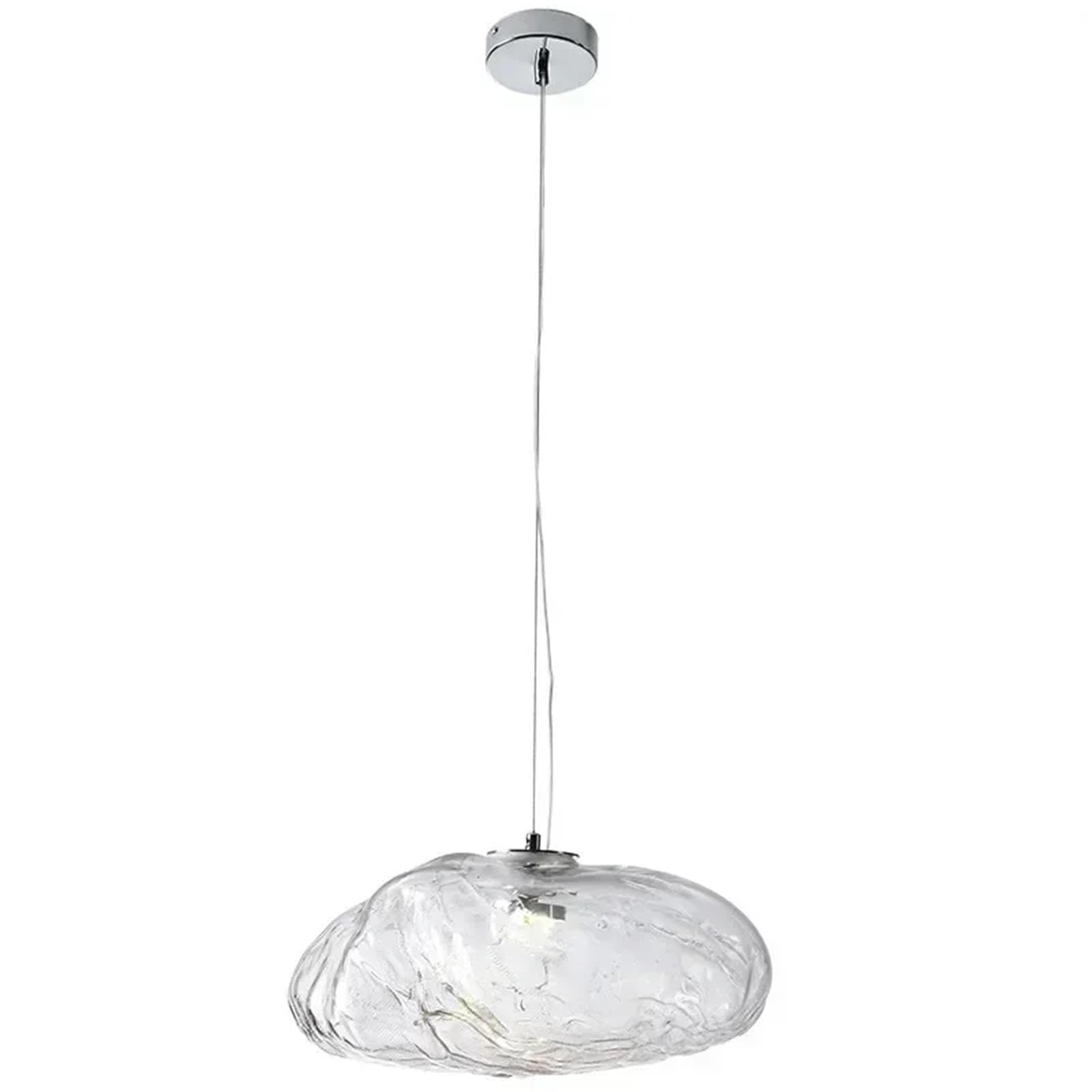 KXEcoLife Modern Stairs Glass Led G9 Chandelier Lighting Villa Pendant Light Home Suspend Lamp Dining Room Hanging Fixtures