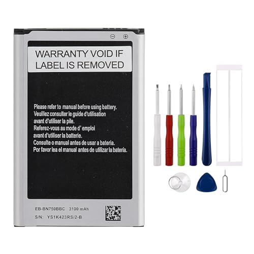 SWARK New EB-BN750BBE Rechargeable Battery Compatible with Galaxy Note 3 NEO with Tools