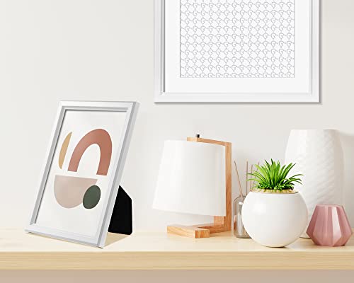 Lavie Home 8X10 Picture Frames (6 Pack, White) Simple Designed Photo Frames For Wall Mount Display, Set Of 6 Classic Collection #TOP6
