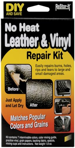 Restor-It No Heat Leather & Vinyl Repair Kit-