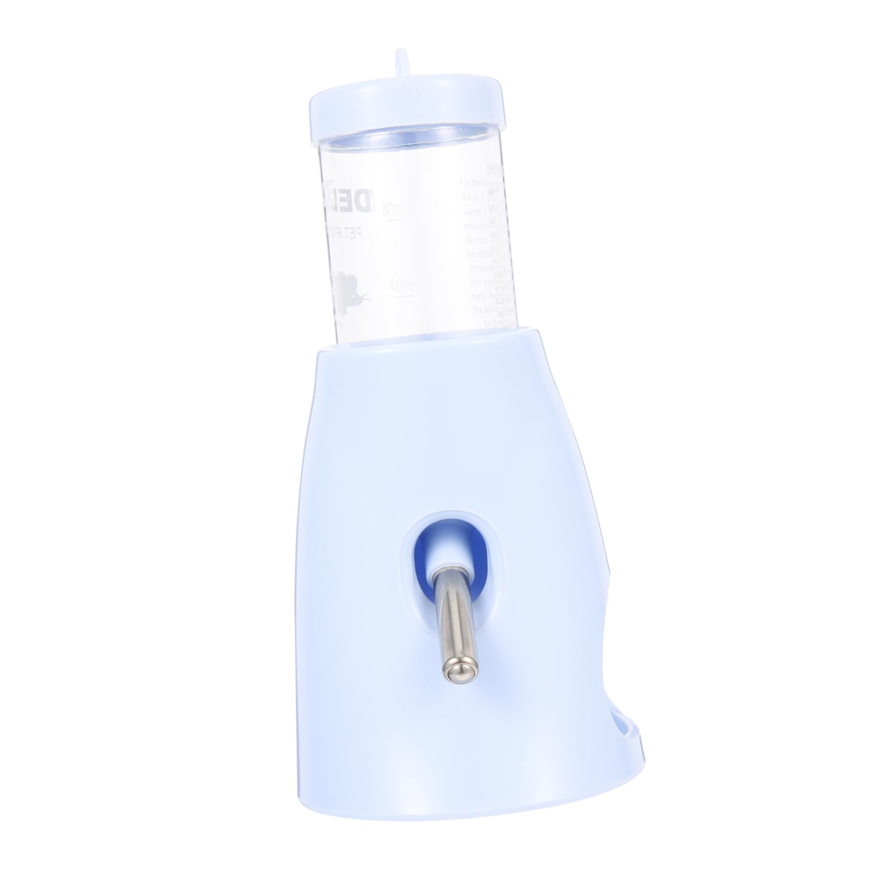 Garneck Standing Hamster Feeder Vertical Waterer Easy-use Cage Water Dispenser