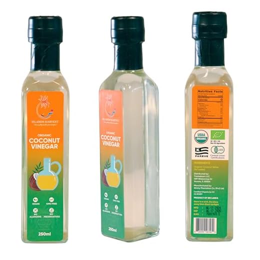 Pack of 6 Organic Coconut Vinegar