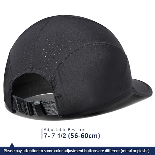 GADIEMKENSD Stretch Running Hat with Soft Brim, Quick Dry, Unstructured, Unisex-Adult3