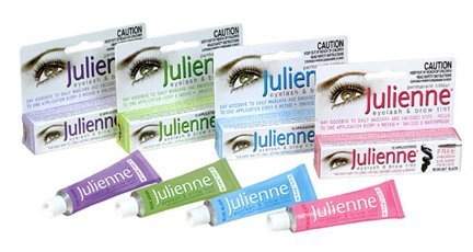 Julienne Eyelash & Eyebrow Light Brown Tint