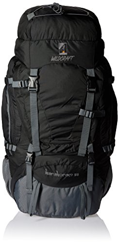 Wildcraft Karakoram 60 Ltrs Black Rucksack (8903338012184)