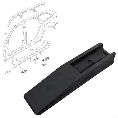 Soporte de gato trasero para solucionar daños en chasis de A6 C6 2