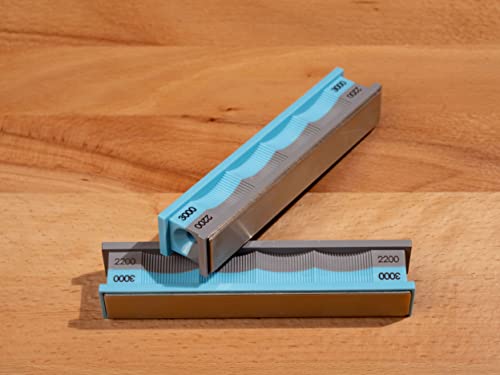 Wicked Edge Precision Knife Sharpener - Diamond Stones Pack - 2200/3000 Grit (2 Stones Of Each Grit Included) #TOP1