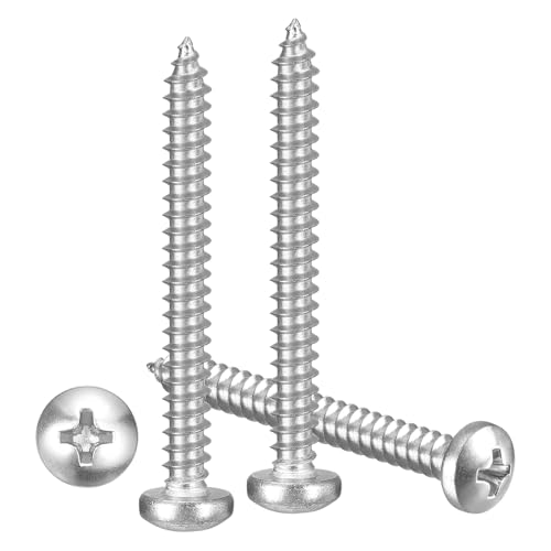 Vis auto-taraudeuse cruciforme pour fixation de cabinet et montage mural en acier inoxydable 304