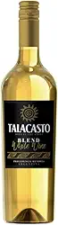 Vinho Branco Argentino Talacasto Blend, Seco, Leve e Refrescante, Maçã Verde, Pêssego e Cítrico, Ideal para Peixes e Saladas, Chenin Blanc/Ugni Blanc/Pedro Giménez, 12,5% ABV, 750 ml