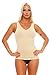 Produktbild 2 Stück Damen Form-Unterhemden Shapewear sanft formend verschiedene Farben kaschiert Taille und Bauch ohne Nähte Seamless Gr. 40/42 bis 52/54, 2x Beige, 52-54