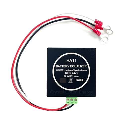 CAARLA Battery Equalizer HA11 Battery Equalizer 24V Balancer Voltage with App Display for 2 X 12V Battery Systems