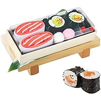 AGRIMONY Calcetines Forma Sushi Divertidos - Personalizados