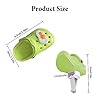 Car Air Vent Clip Aromatherapy Diffuser, 2 Pack Car Air Freshener Cute Clog Vent Clip Decoration Inter Decor Accessories Included 2 Scented Pads, for Women Men #4
