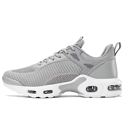 Image of Kapsen Men's Air Running Shoes Lightweight Breathable Walking Shoes Non Slip Fashion Sneakers Mesh Workout Casual Sports Shoes