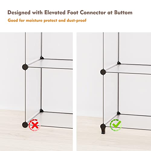 Homidec Closet Organizer, 9-Cube Closet Organizers And Storage, Portable Closet Storage Shelves, Closet Organizers And Storage Shelves, Clothes Storage Organizer For Garment Racks, Closet, Wardrobe #TOP5