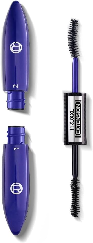 L'Oréal Paris Mascara Pro XXL Extension, Per Ciglia Effetto Extension, Volume e Allungamento Istantaneo che Dura Fino a 24H a Prova di Sbavatura e No Trasfer, 12 ml