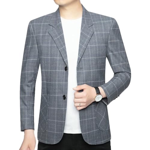 Blazer ajusté pour homme finitions classiques style business haut de gamme