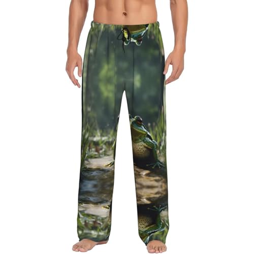 Pantalon de pyjama homme ample EdWal résolvant le manque de place avec ses grandes poches L