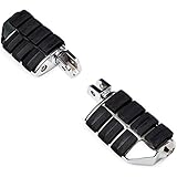 Krator 2x Dually Style Foot Pegs (Left & Right) for Suzuki M109R 2006-2018 (Front Only)