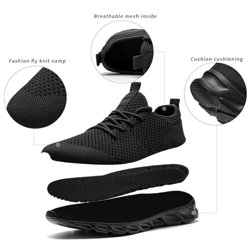 Tvtaop Mens Tennis Shoes Athletic Running Shoes Lightweight Sneakers Non Slip Walking Gym Shoes4