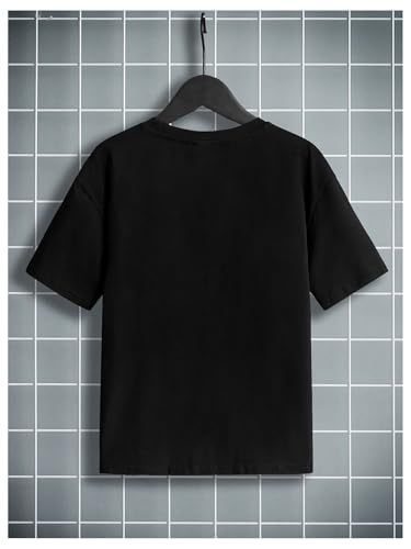 SweatyRocks Boy's Cute Graphic Tees Short Sleeve Crewneck Summer Casual Top T Shirts2