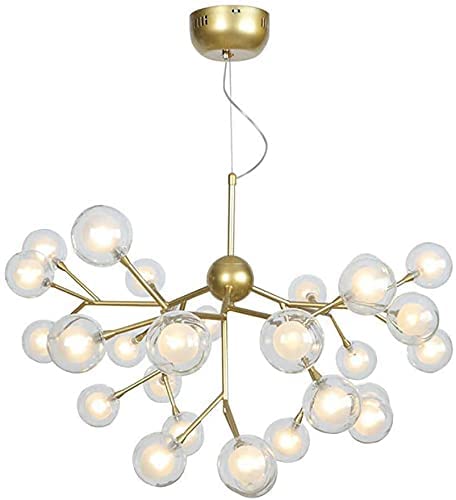 Buy CITRA 27 Lights Ball Firefly Gold Chandelier Glass Led Ceiling