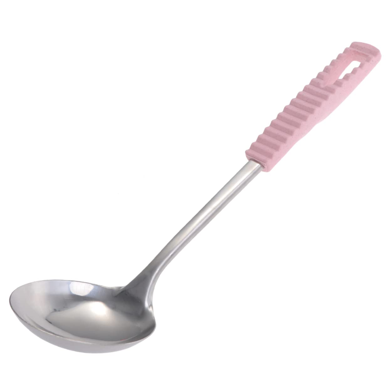 Alipis Stainless Steel Kitchen Utensils with Ergonomic Handle Versatile Soup Spoon for Home Cooking and Dining Kitchenware for Restaurants and Buffets Random Handle