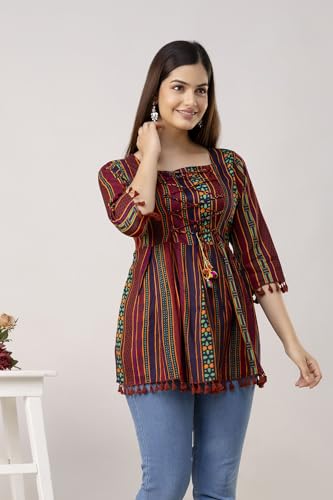 Image of Printed Top for Women&Girls