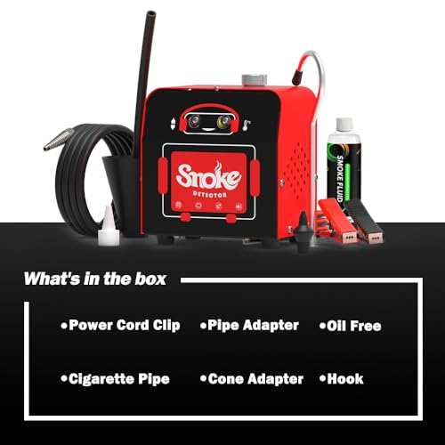 Image of Solary Automotive Smoke Leak Tester - SD101 Professional Diagnostic Device Kit for EVAP and Vacuum Leak Detection in Auto Repair Shops, Automotive Service Technician