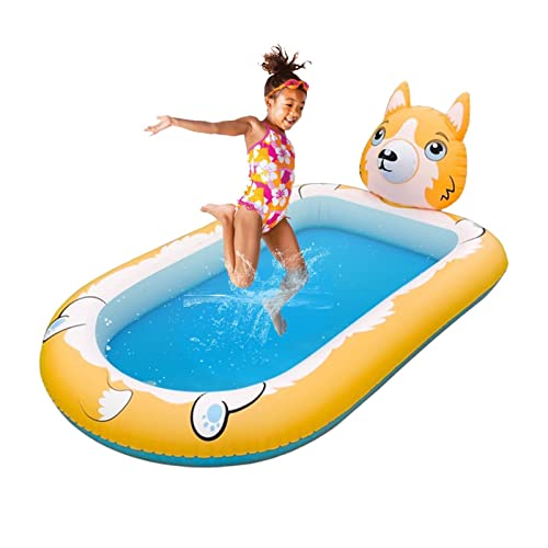 Jouets d'été de fontaine d'eau et piscine gonflable pour enfants - 2
