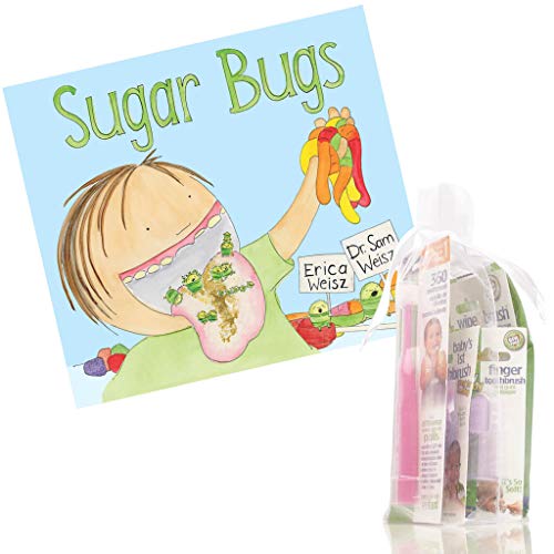 Image of Baby Buddy Infant Oral Care 5Pc Gift Set, Pink, Includes Tooth Tissues, Finger Toothbrush, Wipe-N-Brush, Baby's 1st Toothbrush, Baby Toothbrush, & Sugar Bugs Childrens Oral Care Story Book