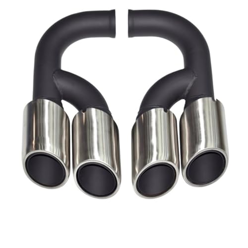 Embout d'échappement voiture quad pour Cayenne 958 2011-2014 silencieux arrière
