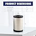 Air Filter Oil Filter Craftsman T1400 T2200 LT2000 YT3000 YTS3000 YS4500 42