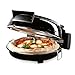 Produktbild GOURMETmaxx Elektrischer Pizza-Ofen | Bis zu 420°C - Mit Pizzastein, Temperatureinstellung & 30min. Timer | Der Minibackofen ist ideal zum Backen von Pizza, knusprigen Brot und mehr | 1800W [ 30 cm]