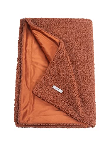 ESPRIT Plaid in weicher Teddyfell-Optik