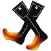 Battery Heated Socks Stockings Unisex Ski Socks Electric Rechargeable Hiking&Camping Equipment, Battery Powered Thermal Socks Kit Warm Winter Crew for Cold Feet,Thermo Thick Cotton Hosiery Heated Sox