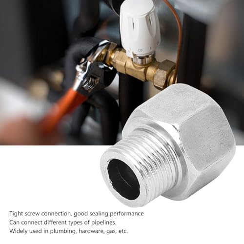 1 Zoll auf 3/4 Zoll Adapter, G3/4 auf G1/2 Reduzierstück, Rohrverschraubung zur Verbindung verschiedener Rohrleitungen