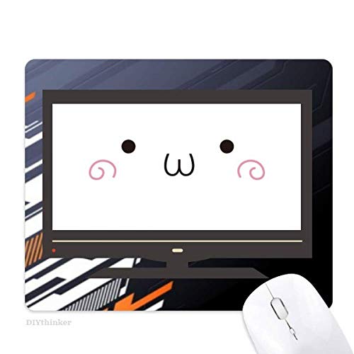 Tapis de souris Kaomoji en caoutchouc pour ajouter de la joie à votre espace de travail