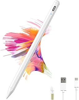 Topipop Pencil 2. generacji do Apple iPad - magnetyczny rysik do iPada z funkcją Palm Rejection Active Pen do Apple iPad Pro 2018-2023 Apple iPad Pro 11 i 12,9", iPad Air 3rd/4th/5th, iPad Mini