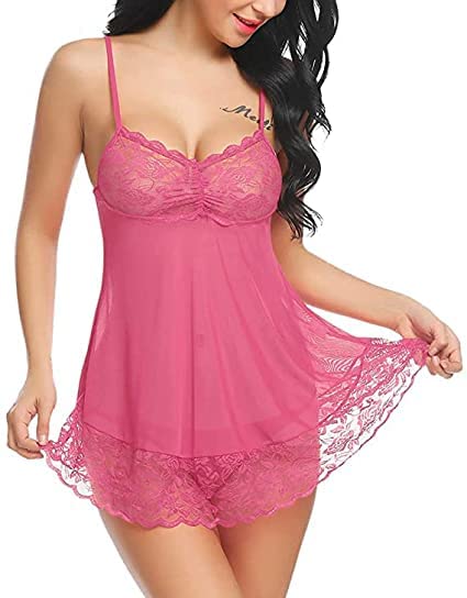 sgc sweden Women's Lace Above The Knee Unique Relaxed Dress-picture-31