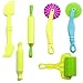 Carykon Clay and Dough Tools Kit for Kids - 6 Pieces - Assorted Colors by Carykon