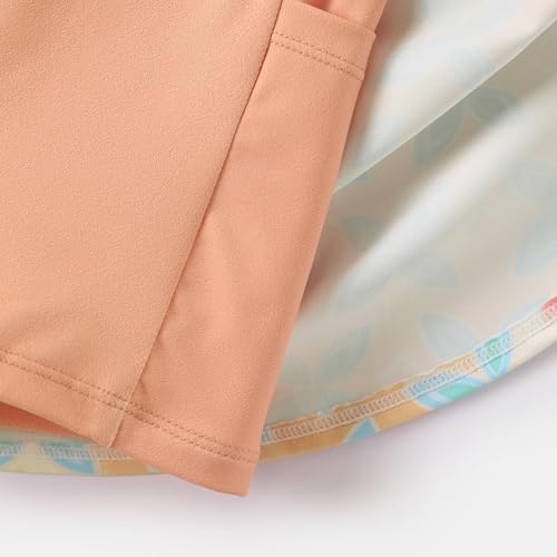 Image of Disney Stitch丨Frozen丨Princess丨Minnie Mouse Girls Skirts Inner Pocket Shorts + Scrunchie Athletic Golf Tennis Skorts 2-9Y