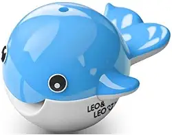 Apontador Duplo Baleia 2 Furos - Para Lápis Jumbo e Comum Fundo do Mar 1Und (Azul)